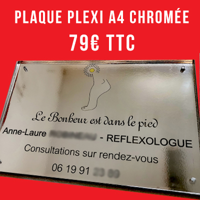 Plaque Plexiglas murale