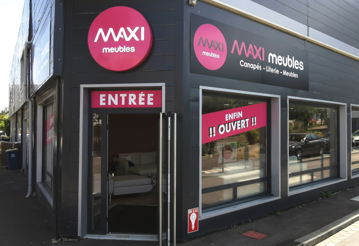 Enseigne Maxi Meubles Rouen