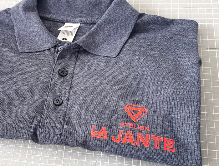 Flocage Polo La Jante Normandie