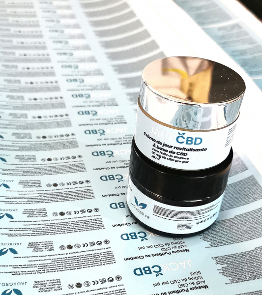 Impression étiquette CBD